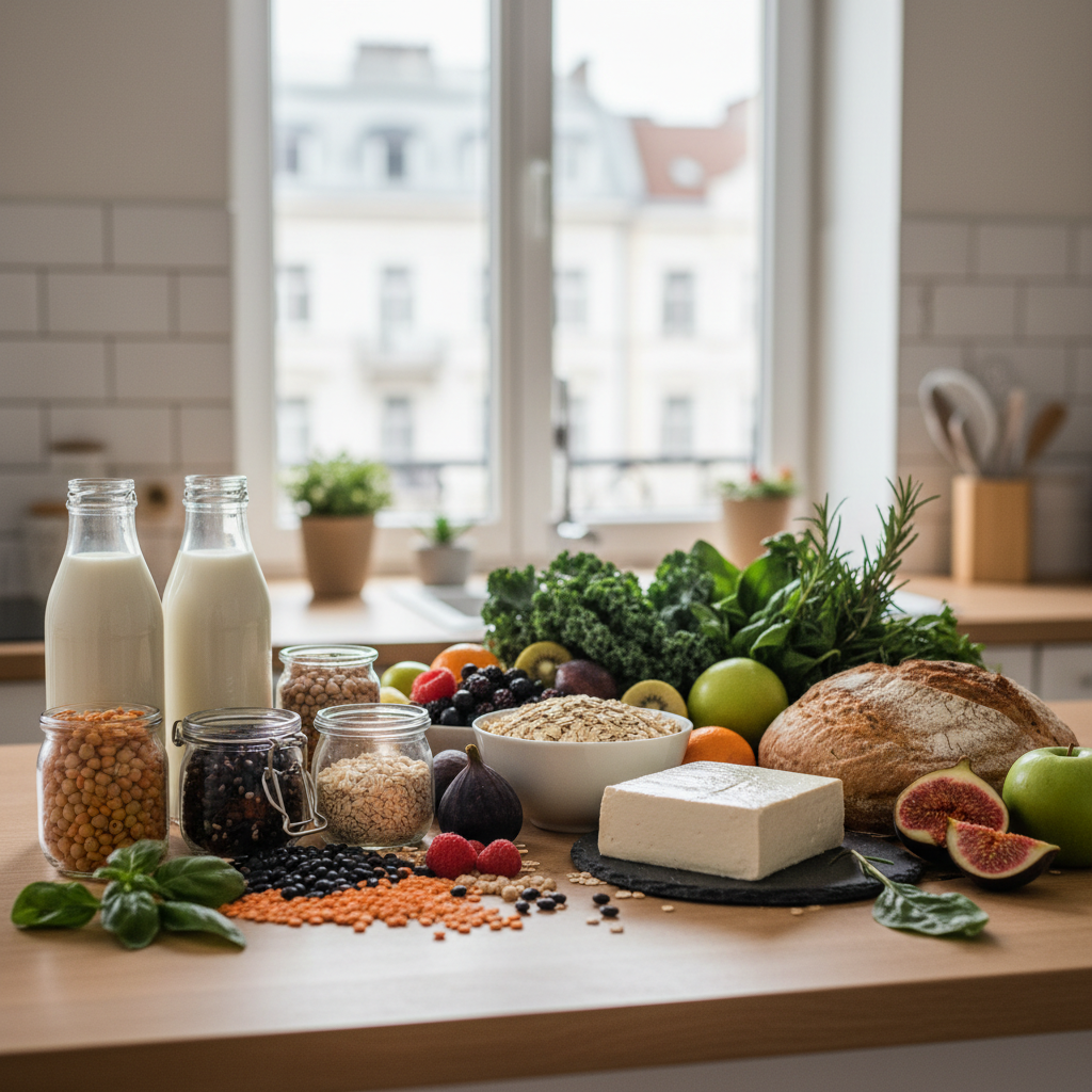 Alimentația plant-based pentru începători cu leguminoase, tofu, ovăz și lapte vegetal
