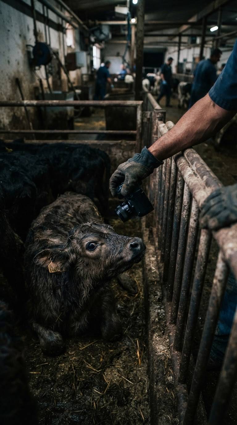 Schokkende beelden van onverdoofd slachten in Nederland, gefilmd door undercoveronderzoekers, tonen dierenleed.