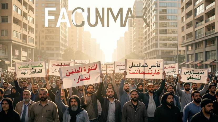 احتجاج نباتي سلمي في الشرق الأوسط ضد مزارع المصانع