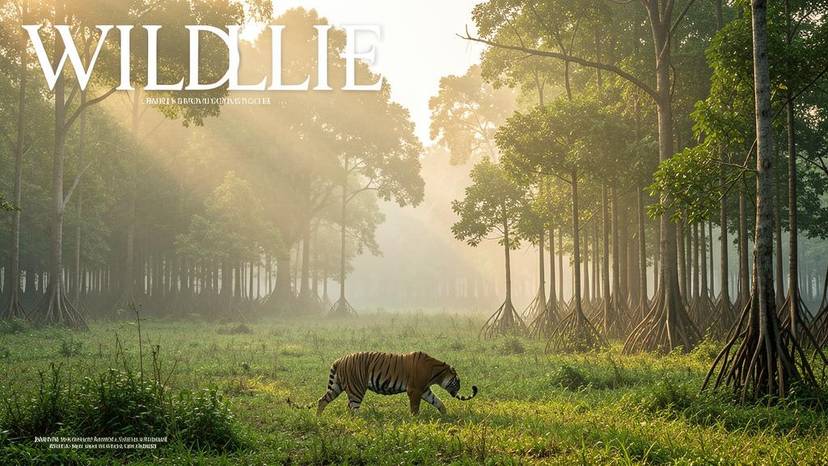 বাংলাদেশে বন্যপ্রাণী পুনরুদ্ধার প্রকল্পে সুন্দরবনে বেঙ্গল টাইগারের বিচরণ