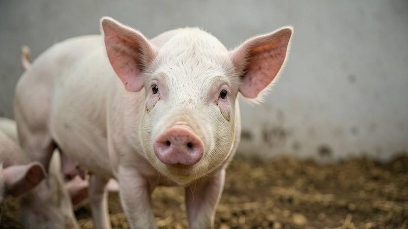 Ferkel auf einem Bio-Betrieb in Deutschland – Symbol für tiergerechte Alternativen zur Ferkelkastration