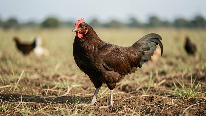 Kuku katika ngome za betri kwenye mashamba ya kuku Tanzania, lebo ya humane