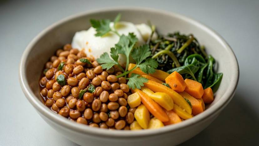 شروع رژیم گیاه‌خواری در ایران با غذاهای رنگارنگ گیاهی مانند خورشت عدس و سبزی‌های تازه