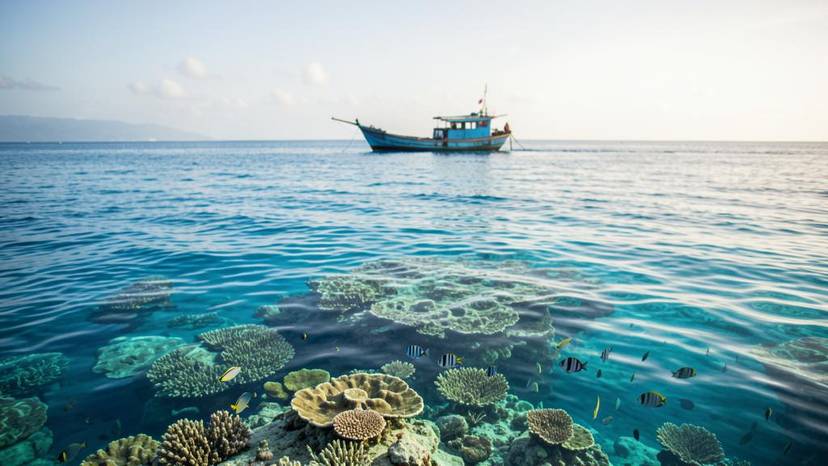 Karagatan sa Pilipinas na may coral reef at isdang tropikal, simbolo ng ocean conservation 2026