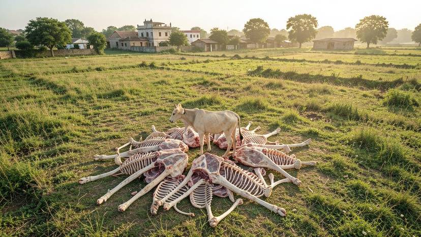 ਪੰਜਾਬ ਵਿੱਚ ਗਿਰਝਾਂ ਦੀ ਆਬਾਦੀ ਵਿੱਚ ਗਿਰਾਵਟ ਦੇ ਸੰਕਟ ਨੂੰ ਦਰਸਾਉਂਦਾ ਦ੍ਰਿਸ਼