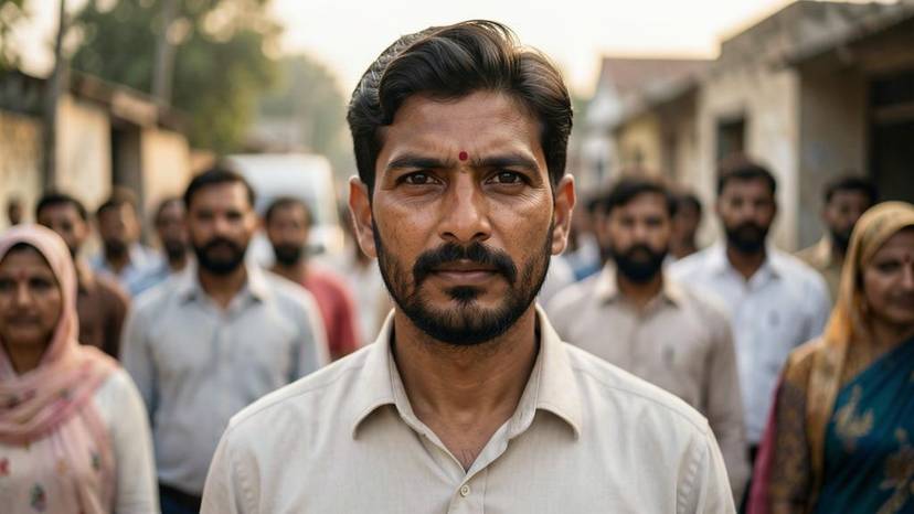 ਪੰਜਾਬ ਵਿੱਚ ਫੈਕਟਰੀ ਫਾਰਮਿੰਗ ਵਿਰੁੱਧ ਜ਼ਮੀਨੀ ਪੱਧਰ ਦੀ ਵਕਾਲਤ ਕਰਦੇ ਕਾਰਕੁਨ, ਪੋਸਟਰਾਂ ਨਾਲ ਪਿੰਡ ਵਿੱਚ ਇਕੱਠੇ।