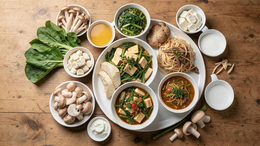 เมนูอาหารเจ 7 วันจากโปรตีนพืชไทย กับวัตถุดิบสดและเต้าหู้